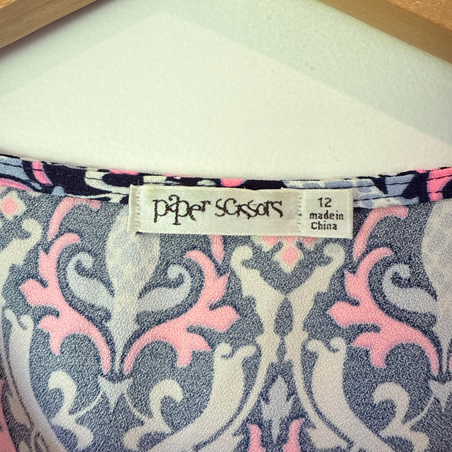 PAPER SCISSORS Cap Sleeve Dress - Size 12