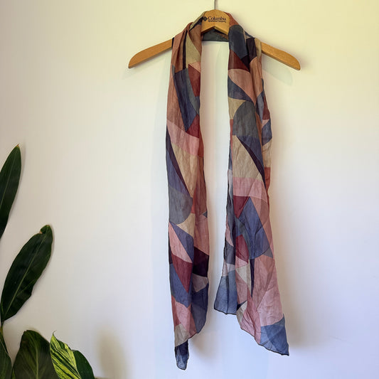 Geometric Design Scarf