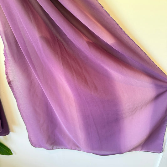 Plain Dark Lilac Scarf