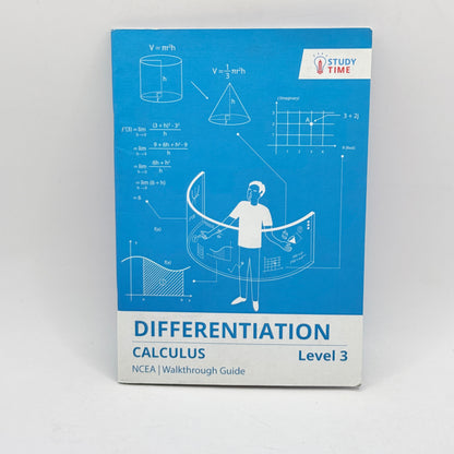 Differentiation Calculus Level 3 NCEA Walkthrough Guide by StudyTime