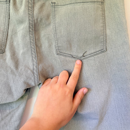 Witchery Size 10 Grey Slim-Fit Jeans