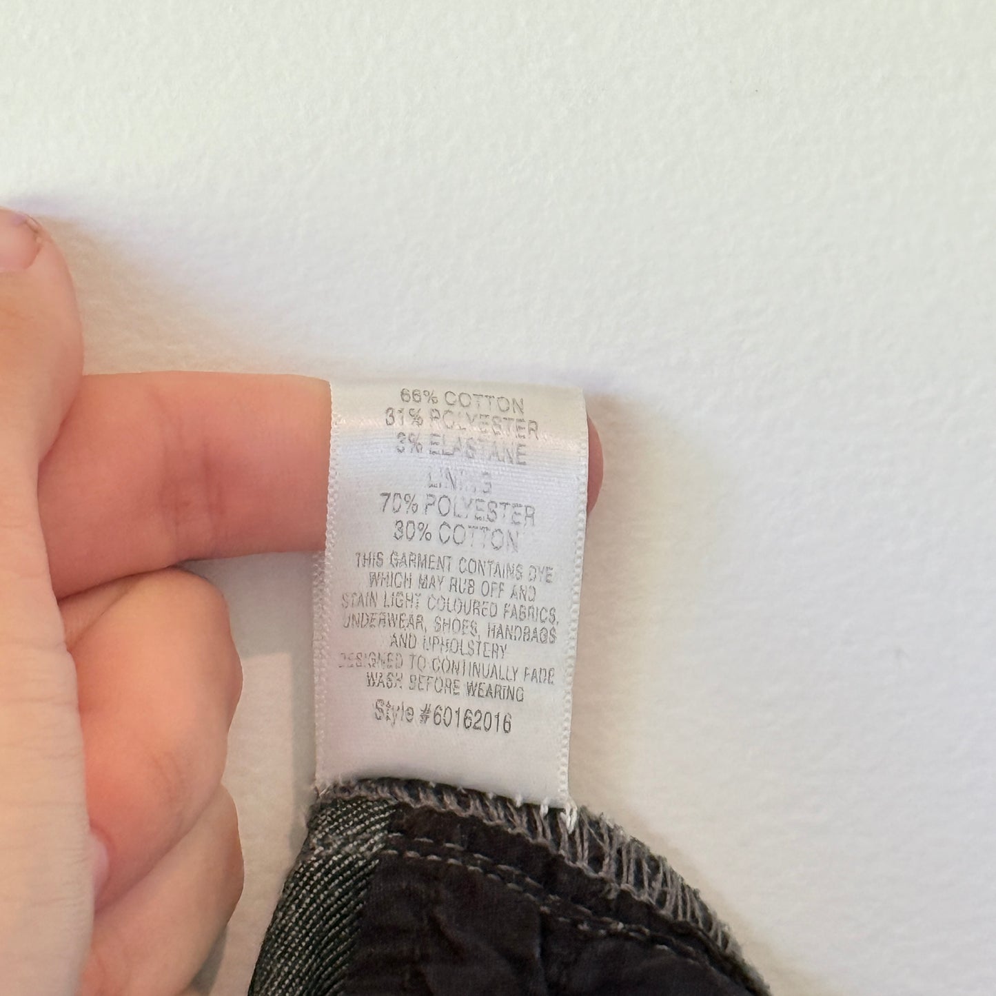 Witchery Size 10 Grey Slim-Fit Jeans