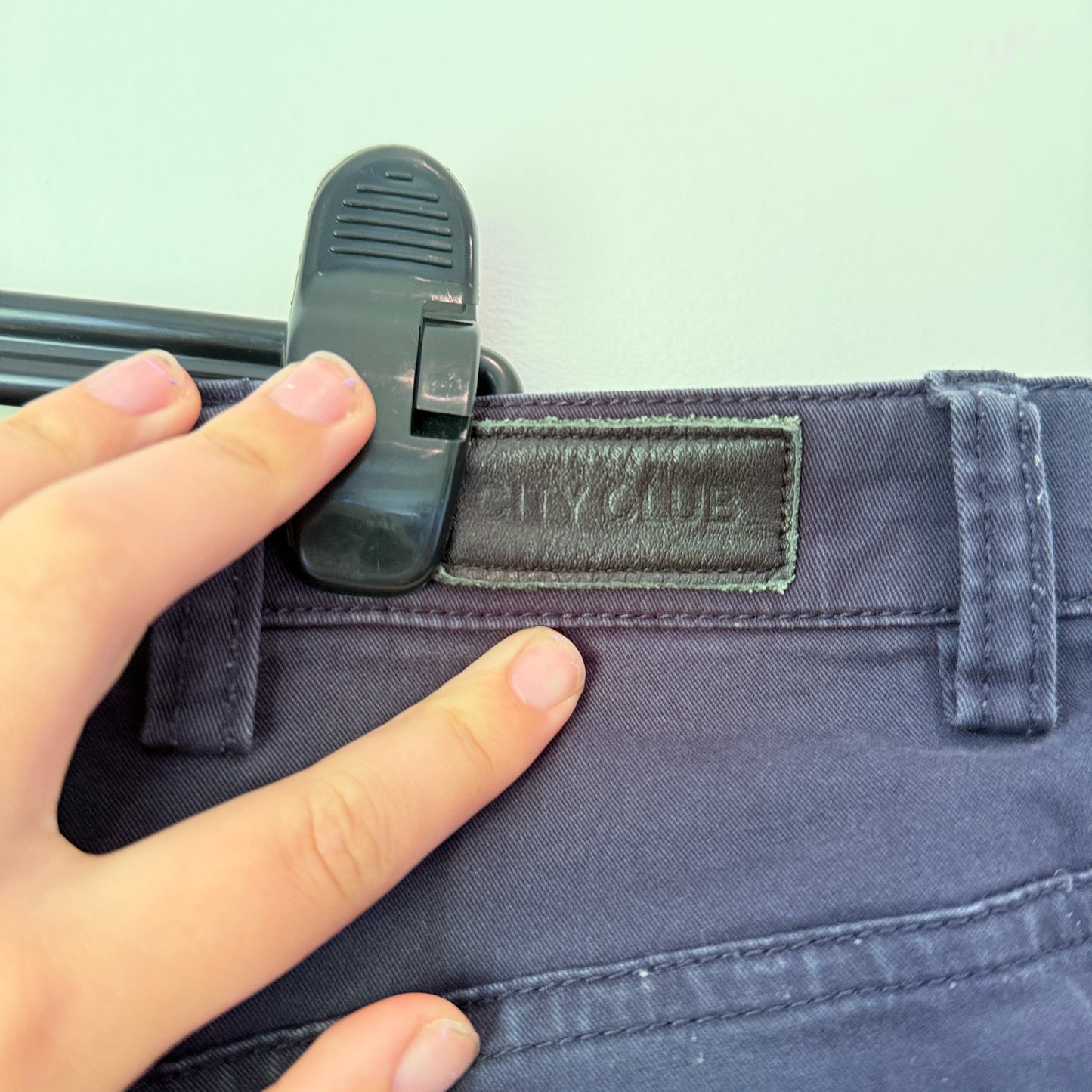 City Club Size W40xL30 Black Men's Denim Jeans