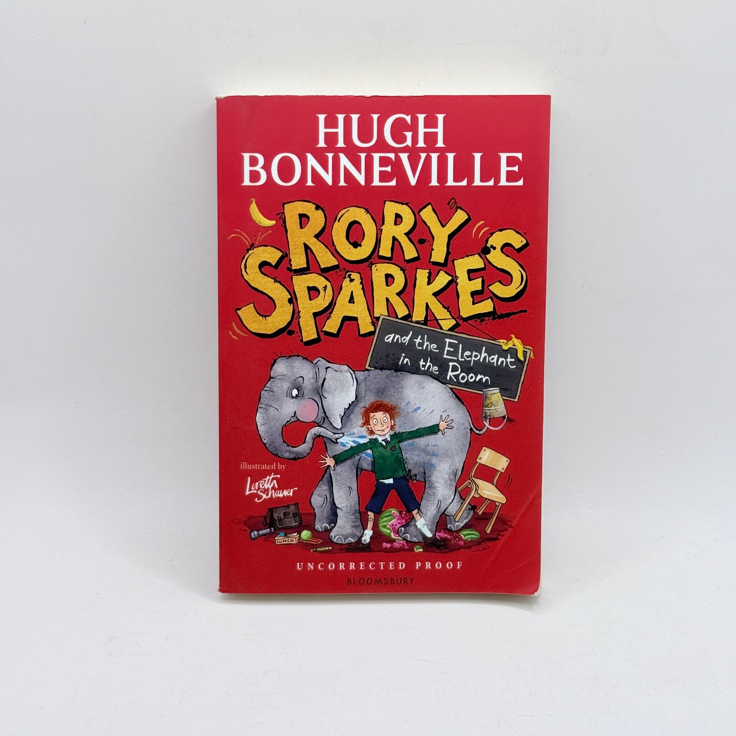 Rory Sparkes and the Elephant in the Room (Uncorrected Proof)  by Hugh Bonneville