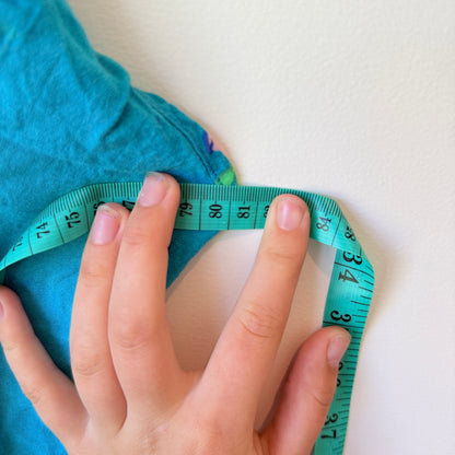 Unbranded One Size (U/Arm 81cm) Cold Shoulder Blue Floral Tunic