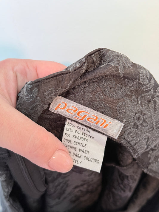 Pagani Size 10 | Waist 76cm Textured Skirt