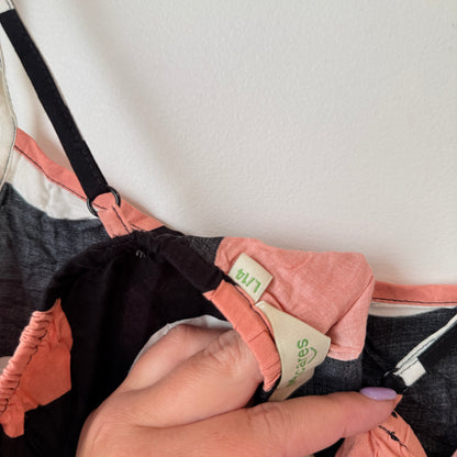 Max Cares Size L/14 Polka Dot Sleeveless Top