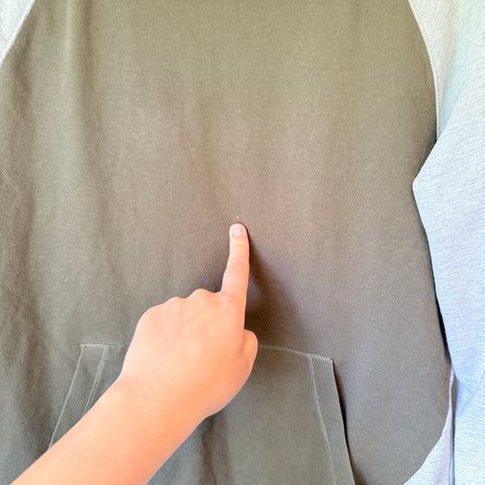 Macpac Size 10 Raglan Sleeve Hoodie