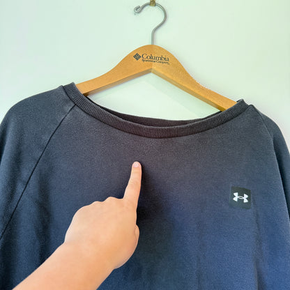 Under Armour Size 4XL (MORE XL to 2XL Fit) Crew-Neck Sweatshirt