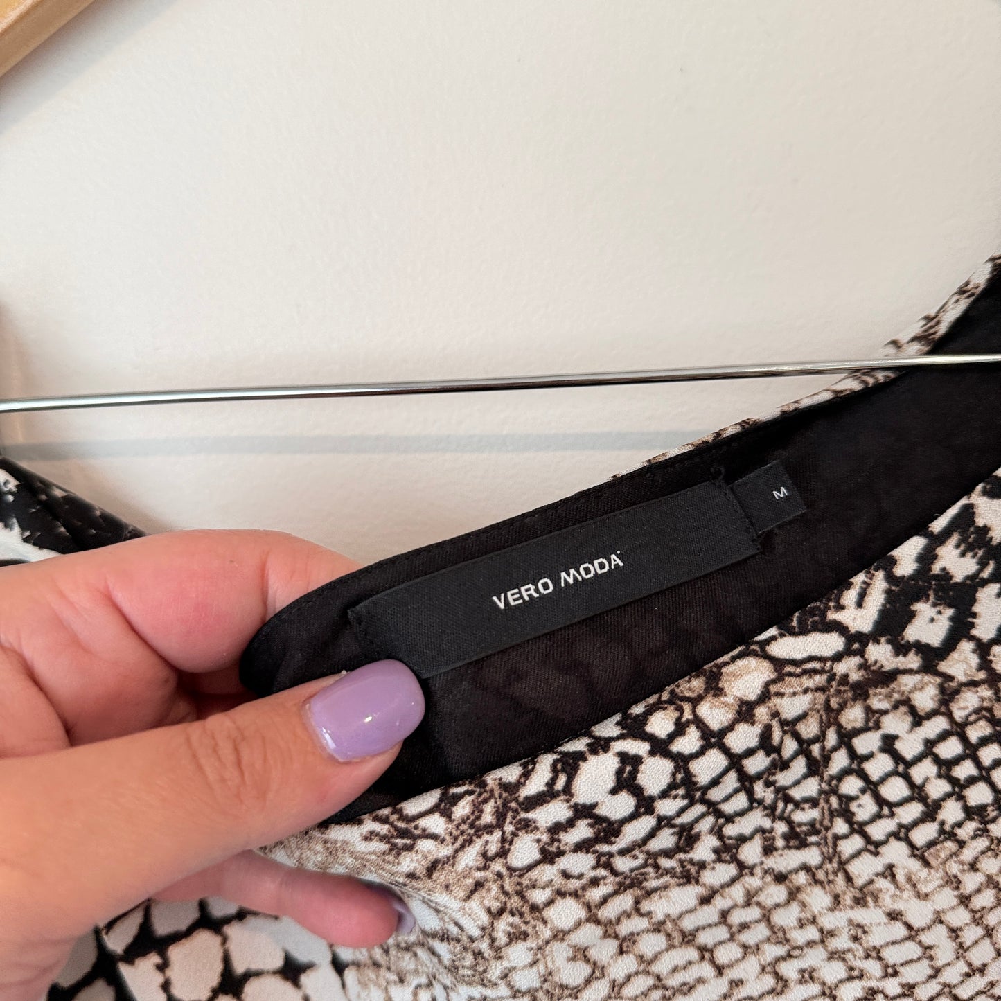 Vero Moda Size M One-Shoulder Sleeveless Top