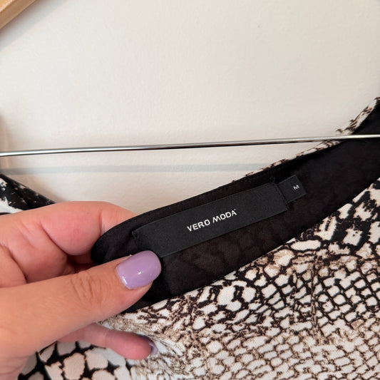 Vero Moda Size M One-Shoulder Sleeveless Top