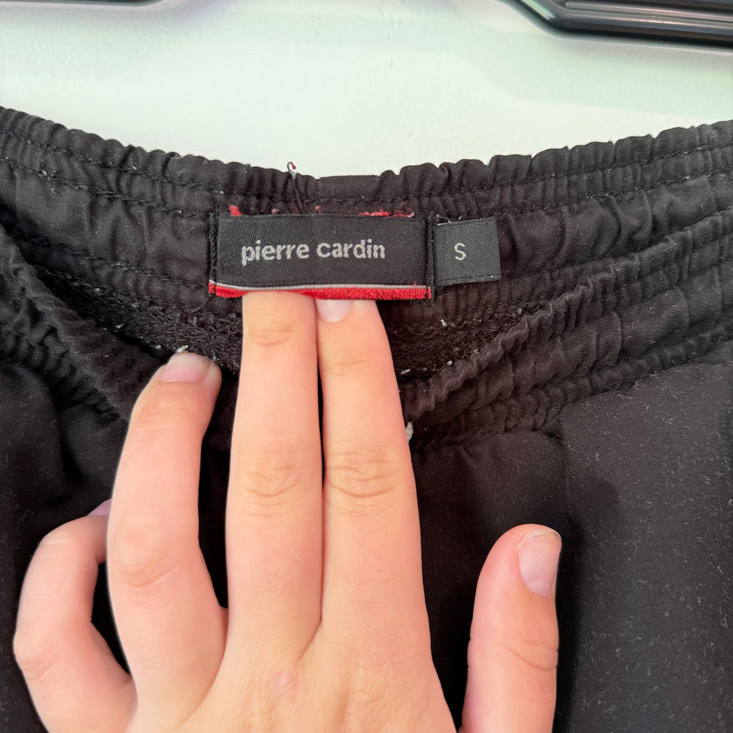 Pierre Cardin Size S Black Swim Shorts
