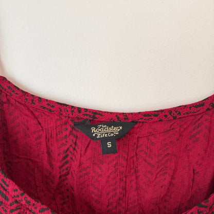 The Roadster Size S Red Sleeveless Top