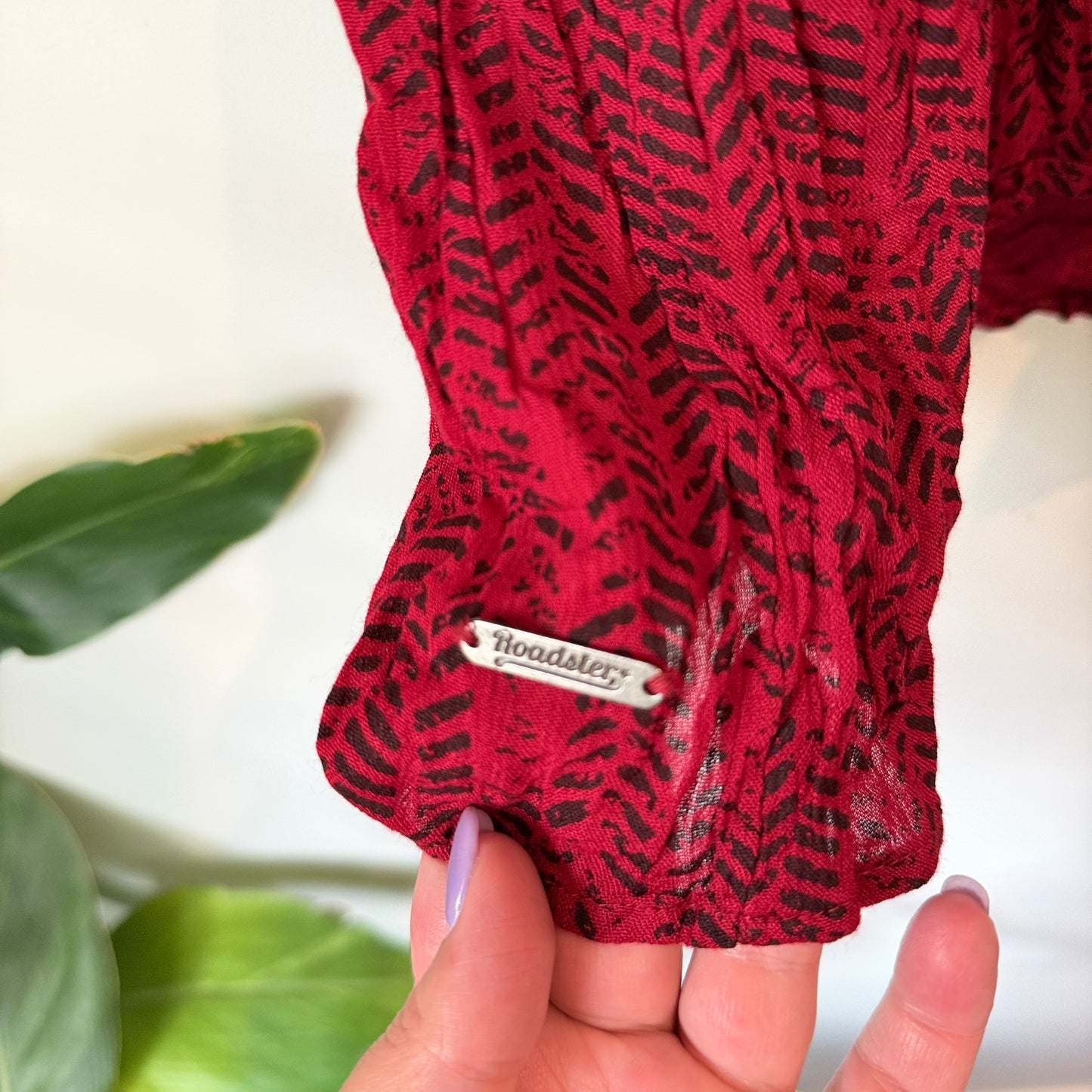 The Roadster Size S Red Sleeveless Top