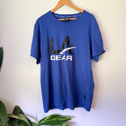 LA Gear Size XXXL Blue T-Shirt