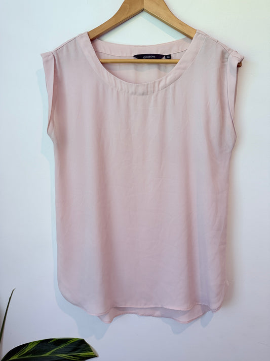 Glassons Size 8 Sleeveless Top