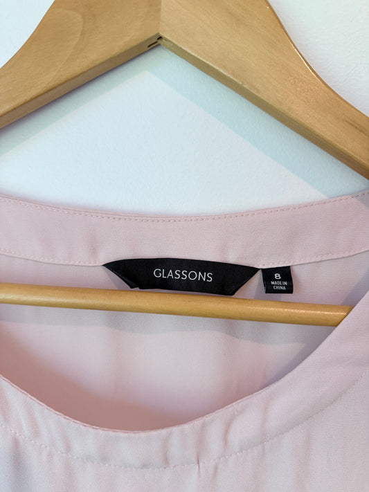 Glassons Size 8 Sleeveless Top