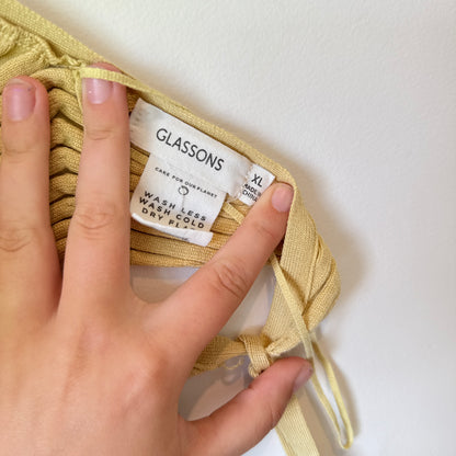 Glassons Size XL Halter Neck Crop Top