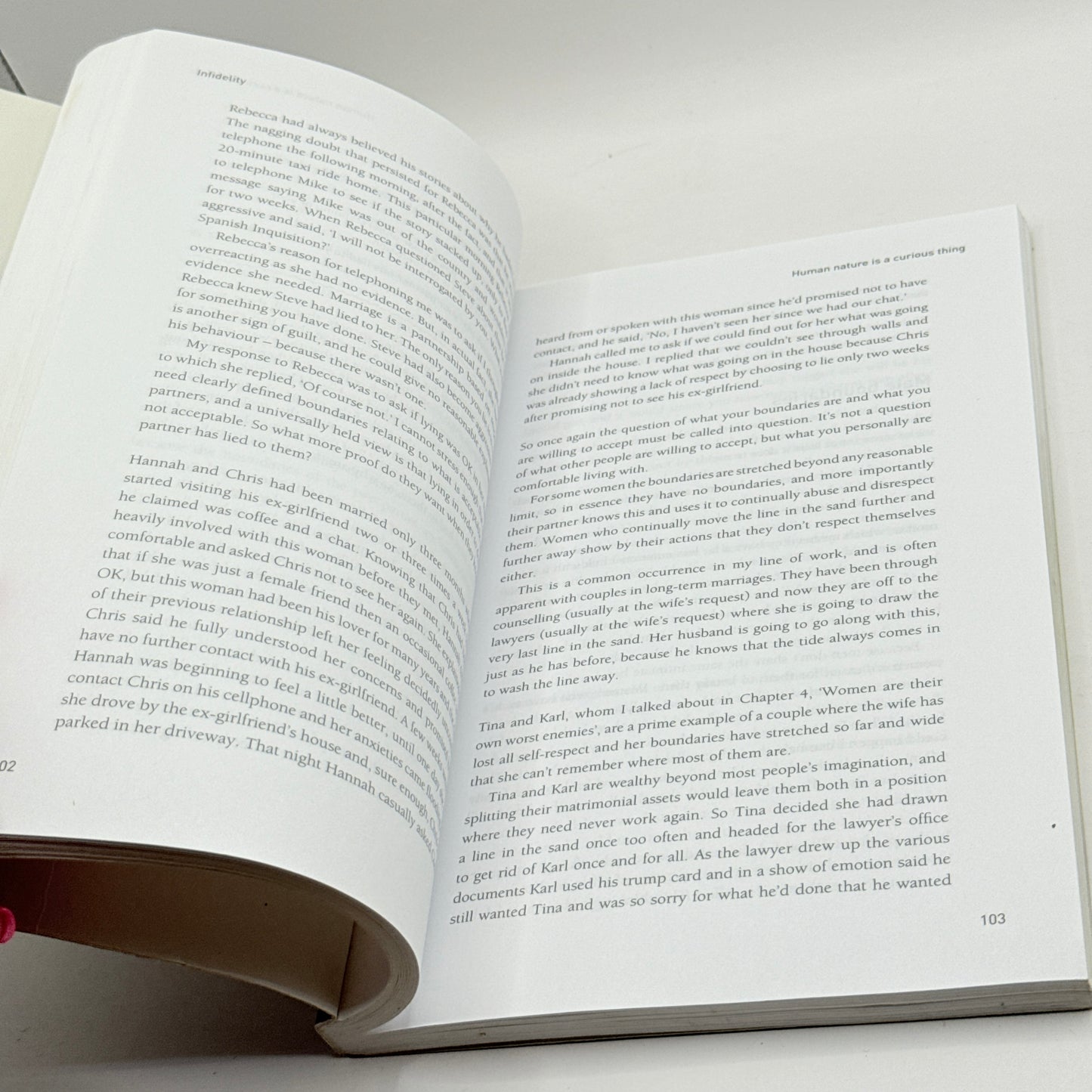 Infidelity Exploding the Myths by Julia Hartley Moore