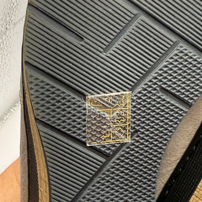 Intrigue Shoes Taupe Leather Slip-On Wedge Loafers Size 40