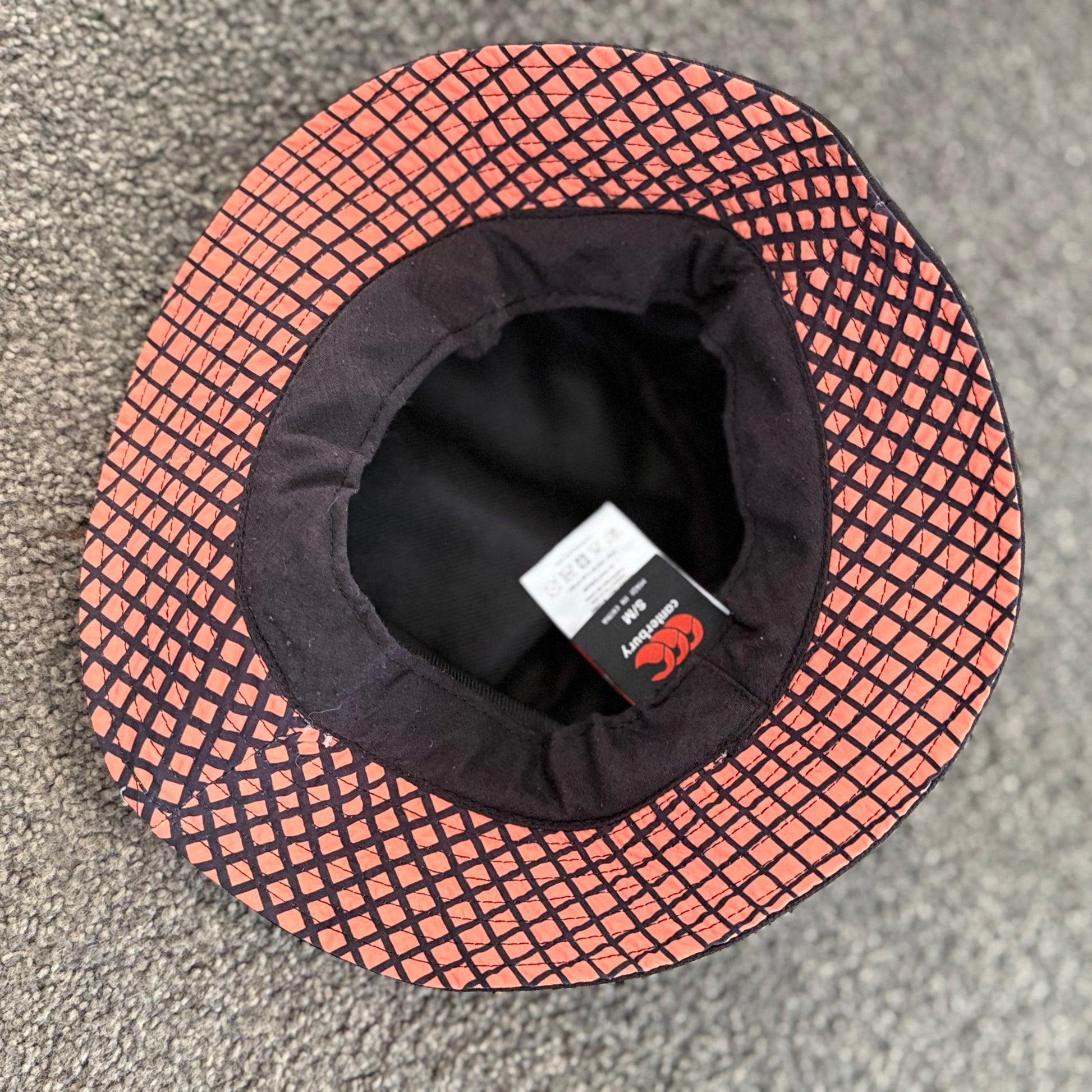 Ccc cantebury black caps supporters bucket hat – kids one size black - bucket hats baby clothing