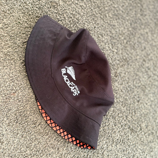 Ccc cantebury black caps supporters bucket hat – kids one size black - bucket hats baby clothing
