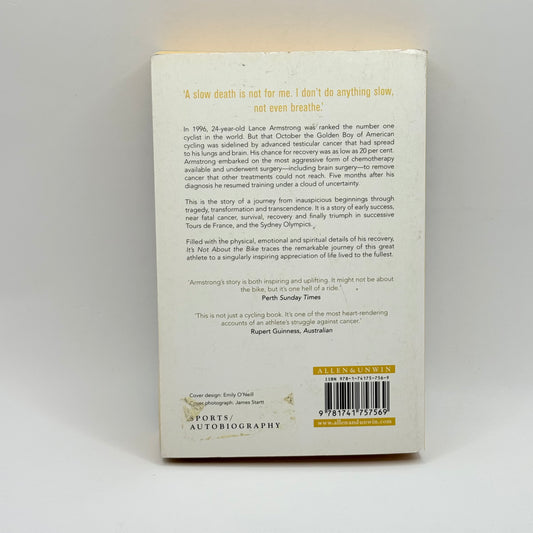 It's Not About the Bike by Lance Armstrong