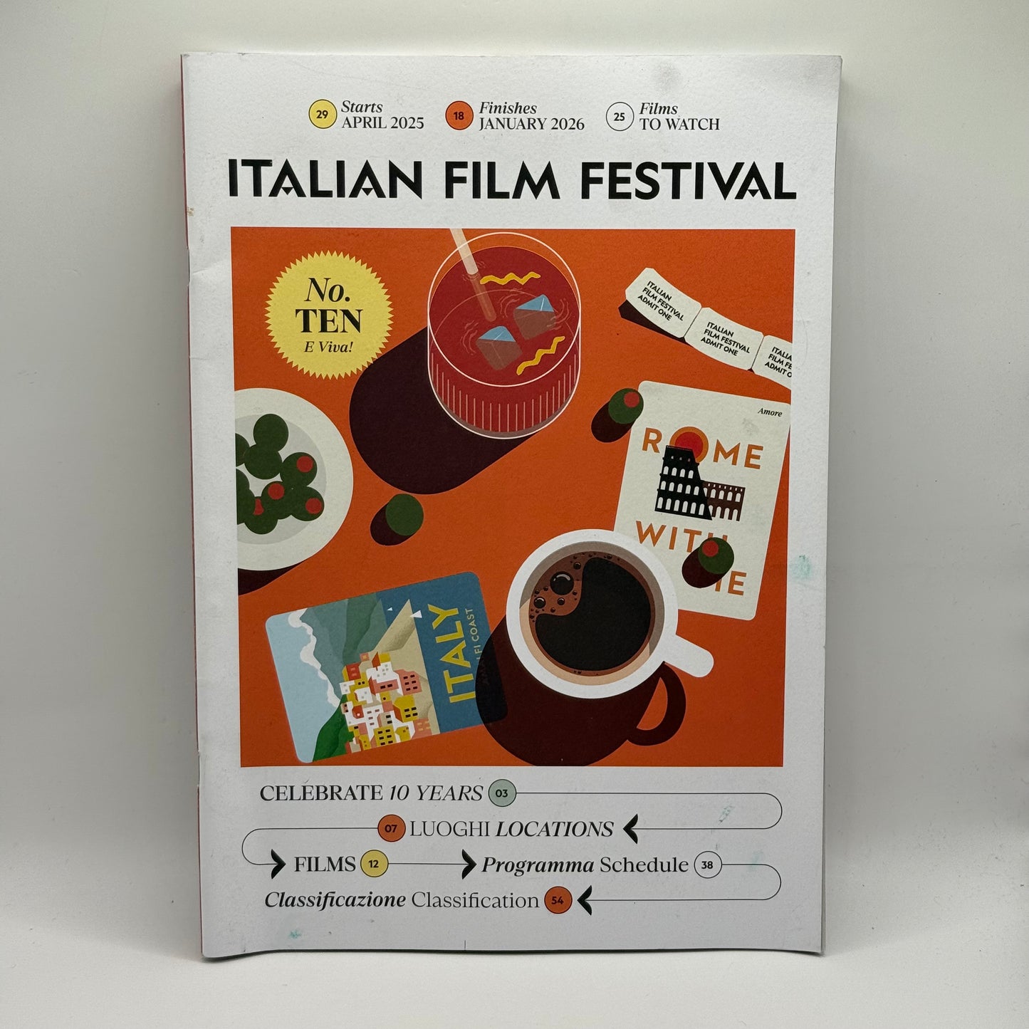 Italian Film Festival Programme Guide (No. Ten) - 2025-2026