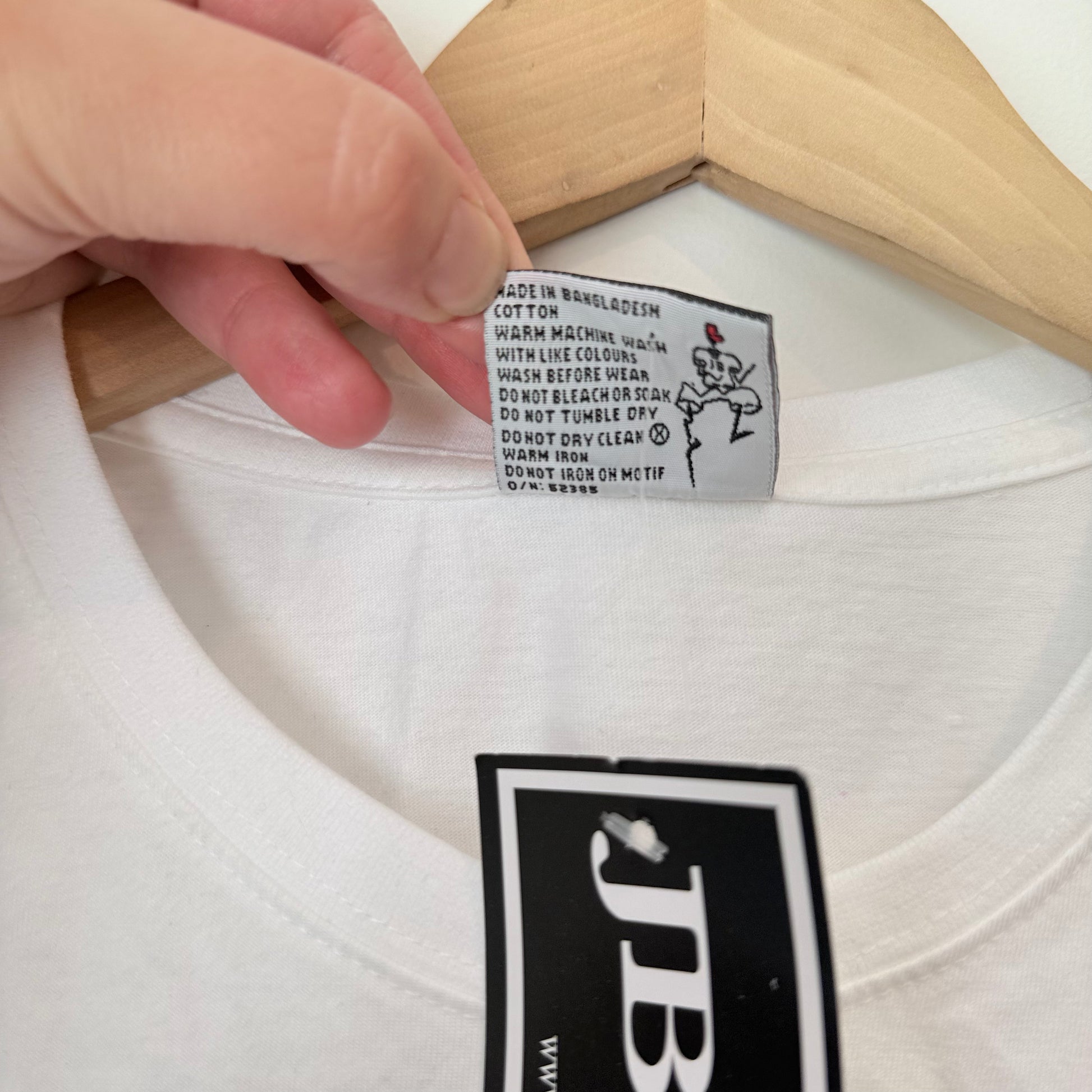 Jb’s wear i love ahua t-shirt – white size s - t-shirts tops men’s apparel