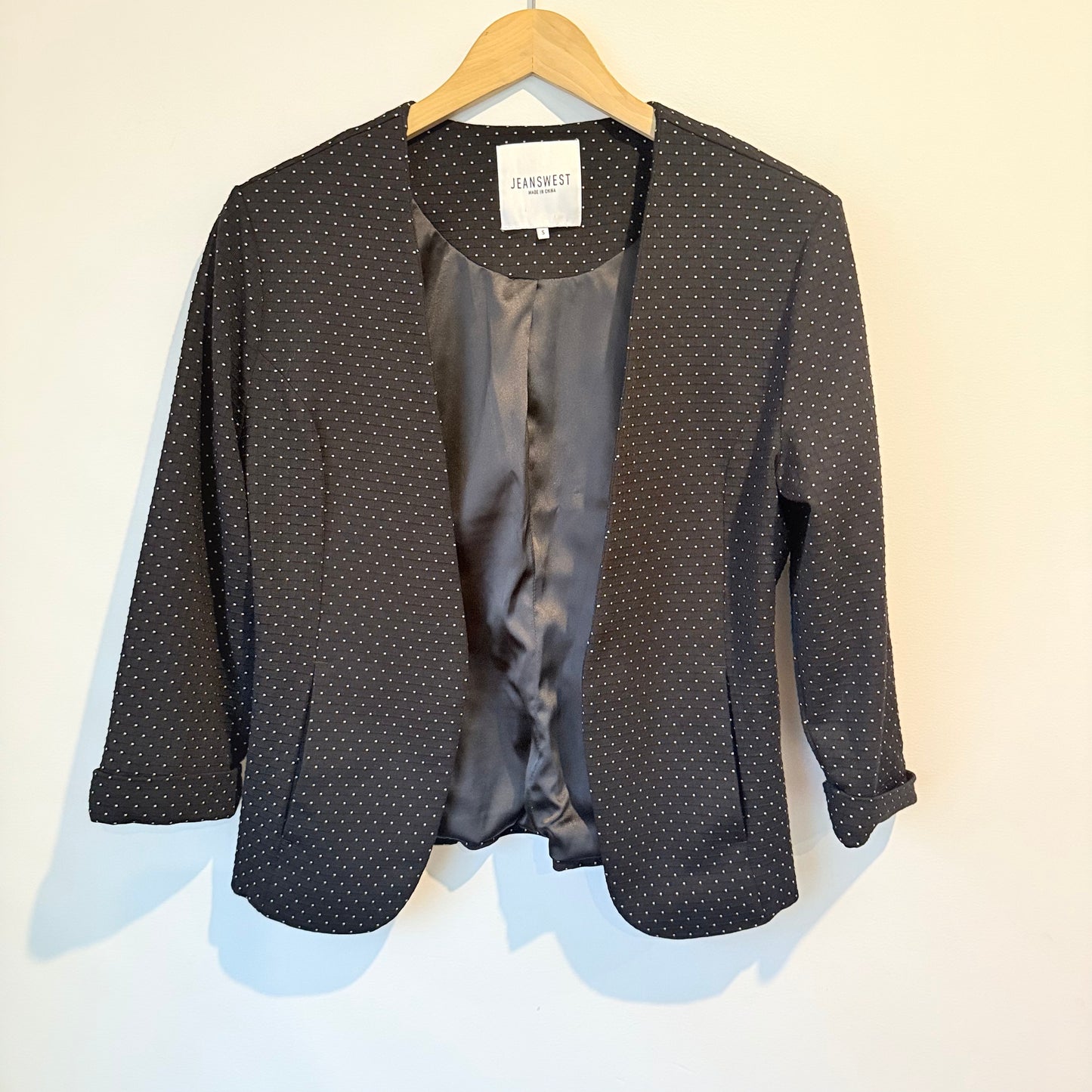 Jeanswest Polka Dot Blazer - Size S