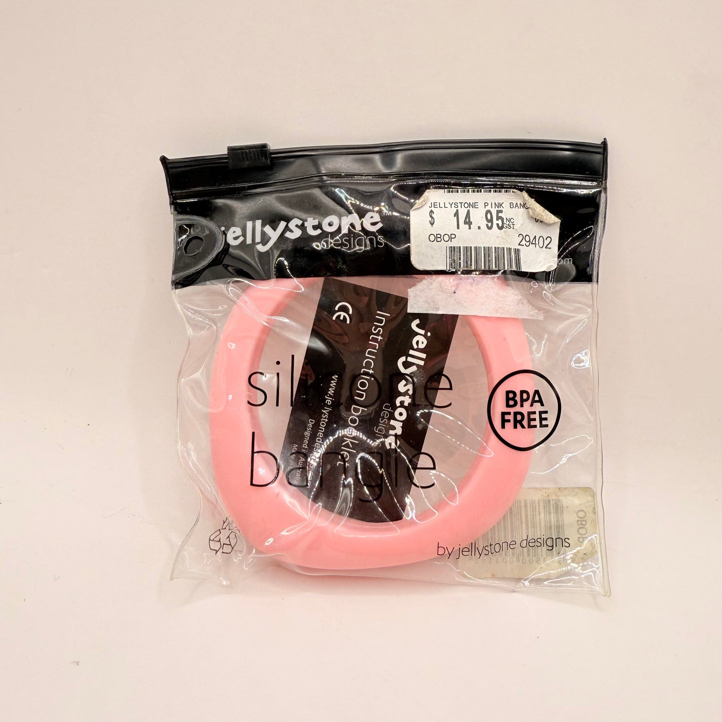 Jellystone designs silicone teething bangle - teethers baby accessories - original photo - what’s new
