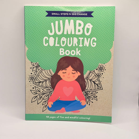 Jumbo Colouring Book – 48 Pages of Fun & Mindful Colouring