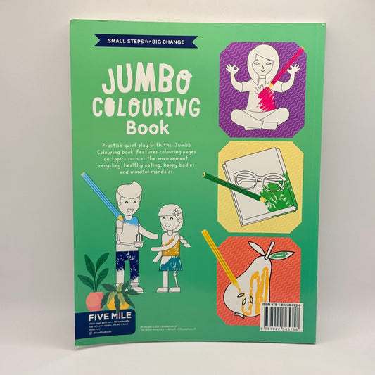 Jumbo Colouring Book – 48 Pages of Fun & Mindful Colouring
