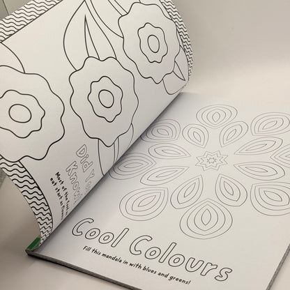 Jumbo Colouring Book – 48 Pages of Fun & Mindful Colouring