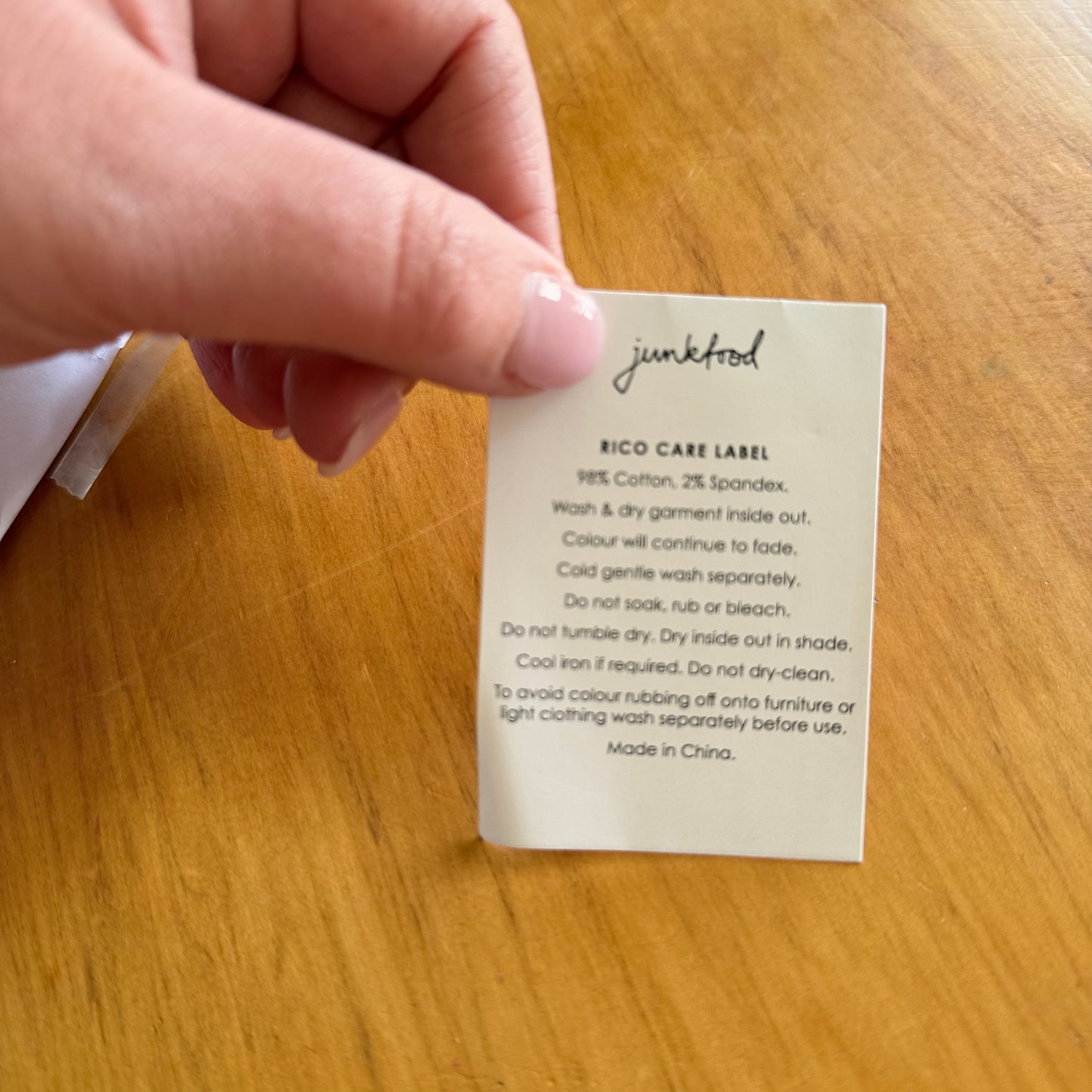 Junkfood Rico Blue Skinny Jeans Size XS