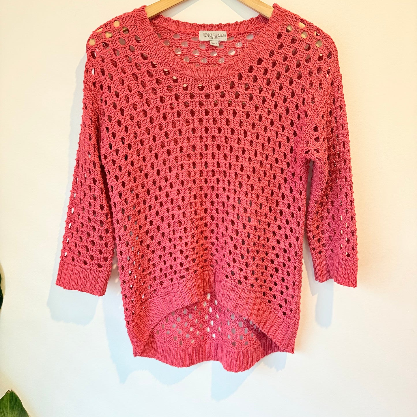 Just Jeans Knit Sweater - Size Small