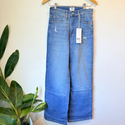 Just Jeans Originals Wide Leg High Rise Jeans Blue - Size 8