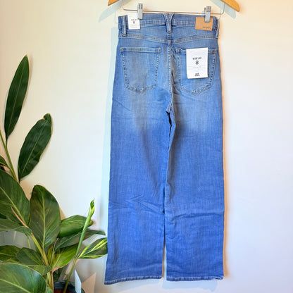 Just Jeans Originals Wide Leg High Rise Jeans Blue - Size 8