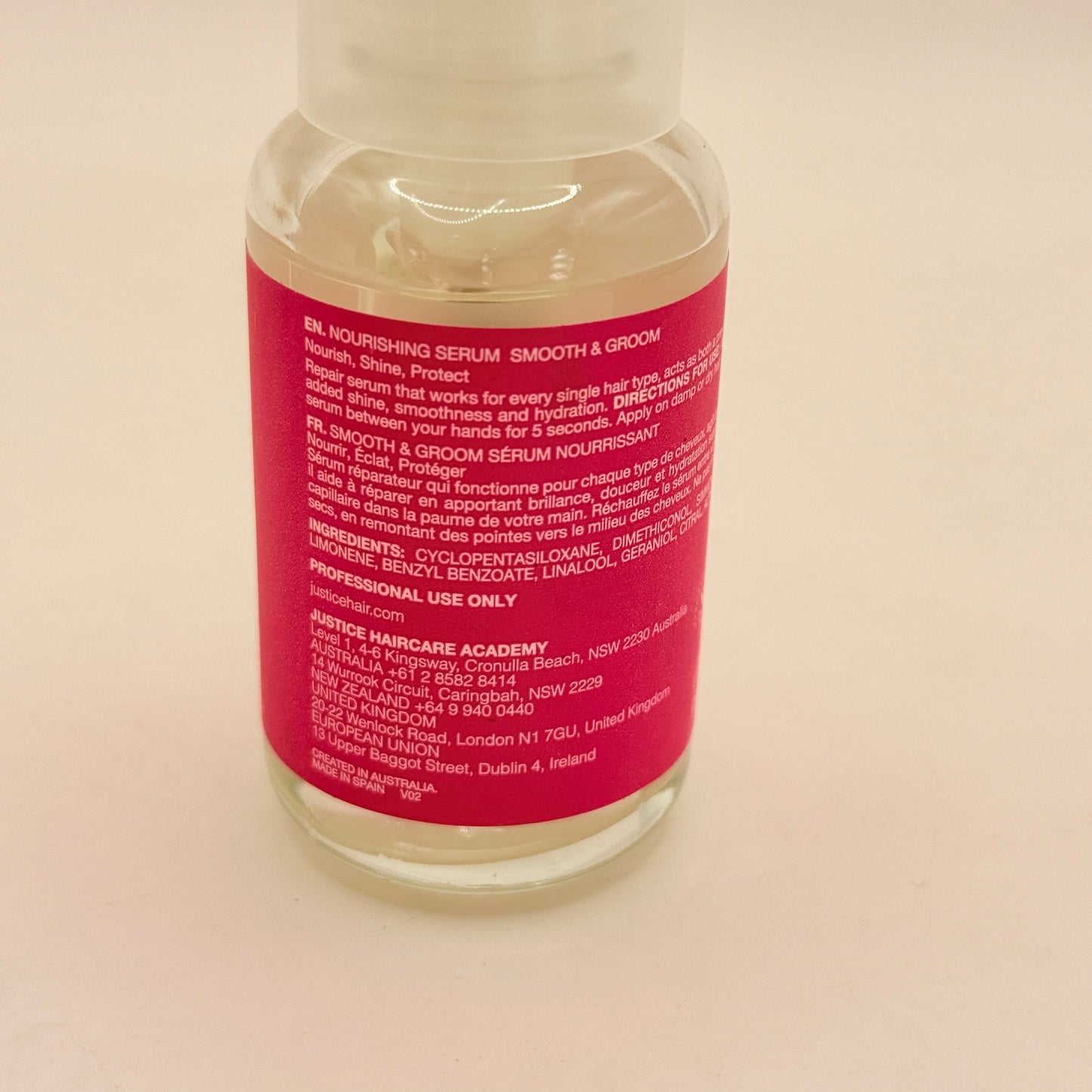 Justice Haircare Smooth & Groom Endz Serum (45ml)