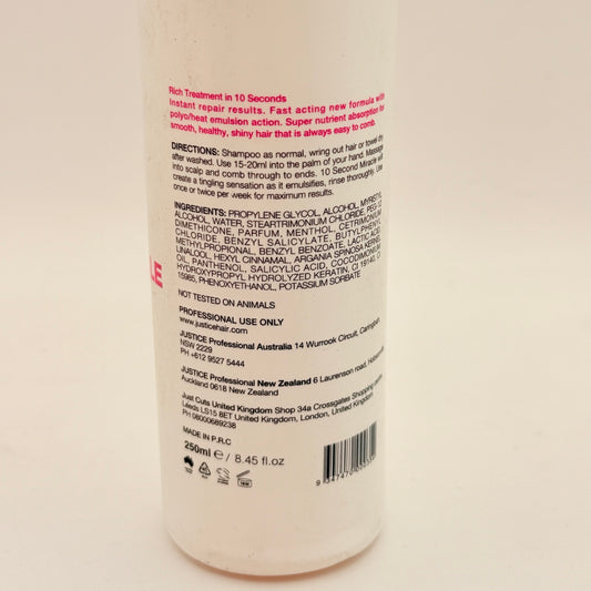 Justice Professional 10 Second Hair Miracle (250ml)