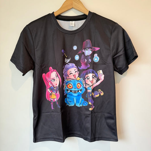 K-pop Demon Hunters Graphic T-Shirt (Size 10-12y)