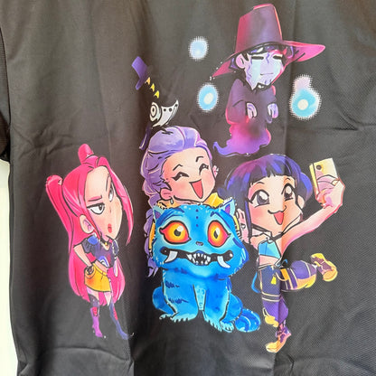 K-pop Demon Hunters Graphic T-Shirt (Size 10-12y)
