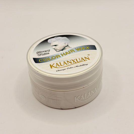 KALANXUAN Color Hair Wax - Silvery White Temporary Dye