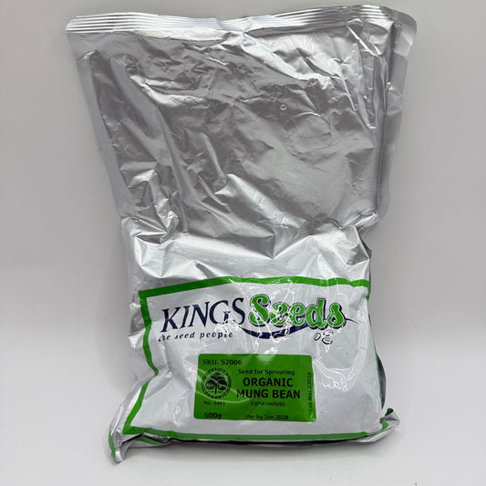 KING'S Seeds Organic Mung Bean (500g)