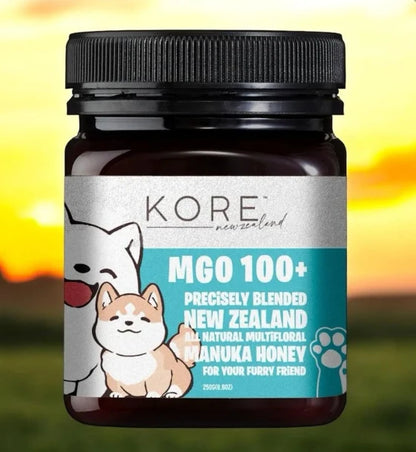 Kore pet manuka mgo 100+ honey - immune support from google - original photo pet apparel & accessories