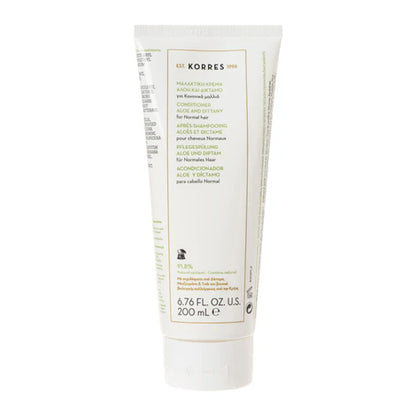 Korres aloe & dittany conditioner 200 ml - conditioners health and wellness