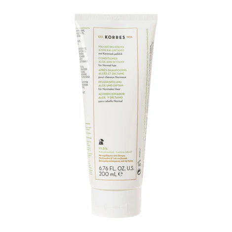 Korres aloe & dittany conditioner 200 ml - conditioners health and wellness