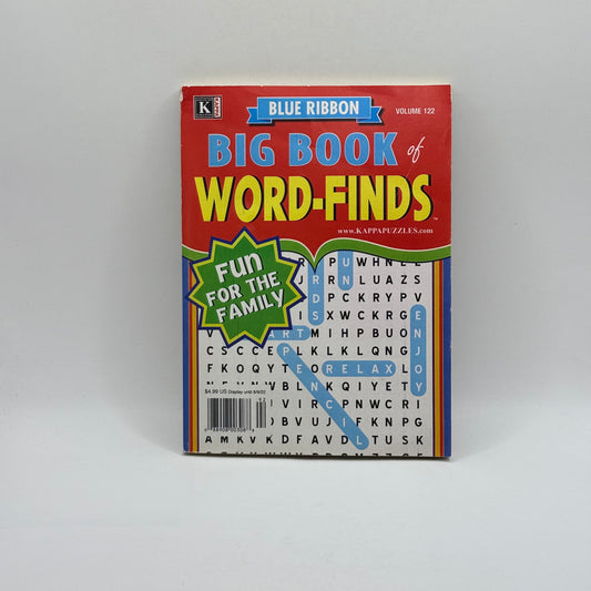 Blue Ribbon Big Book of Word-Finds Volume 122