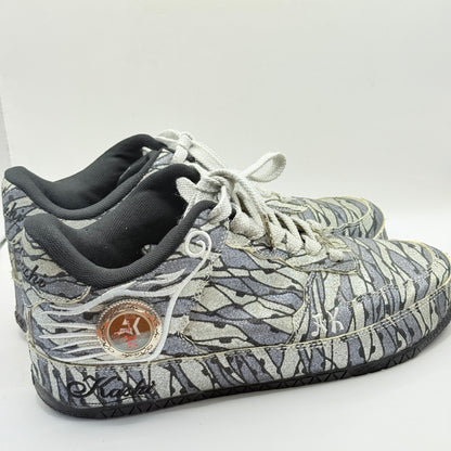 Kashi Urban Abstract Glitter Low-Top Sneakers Size 8