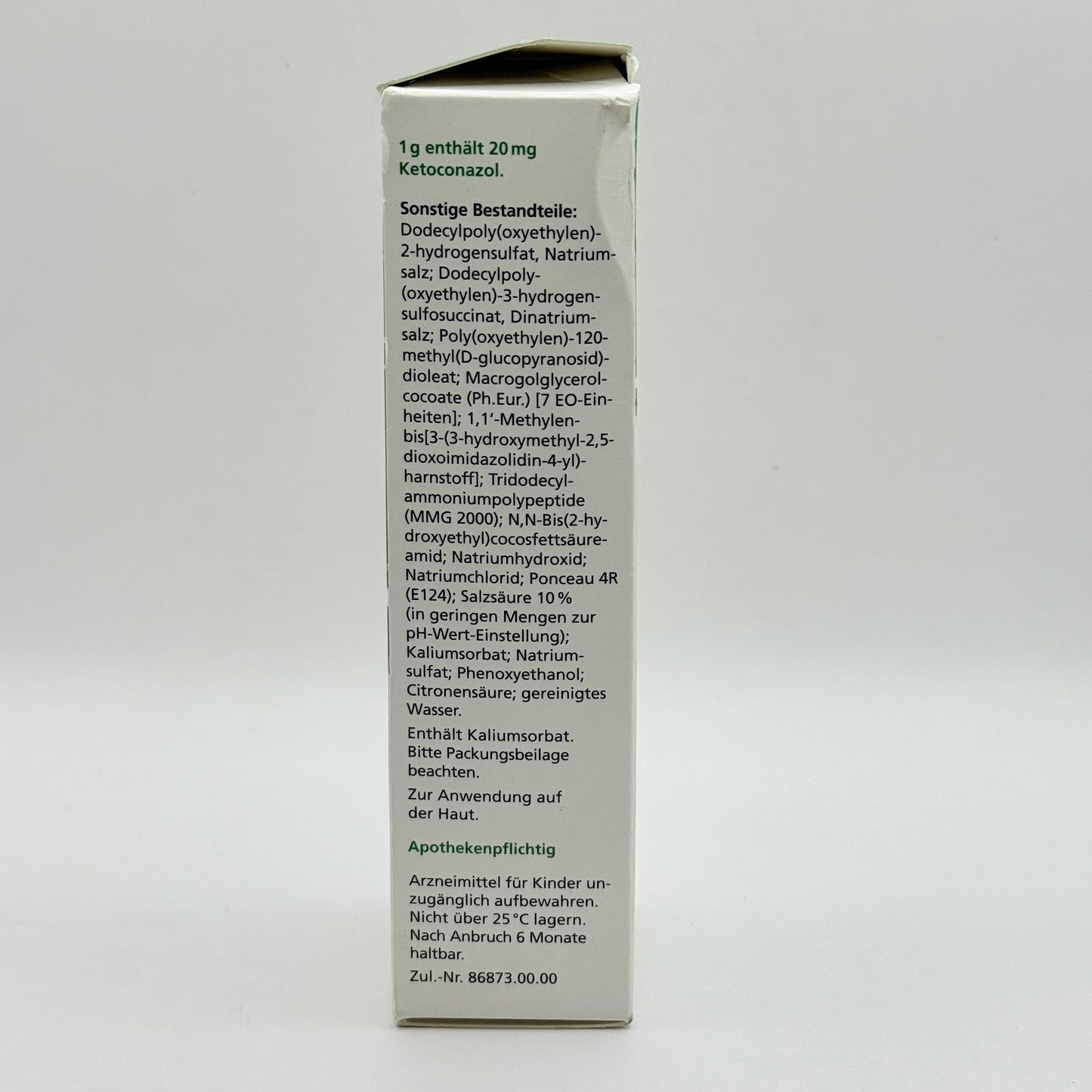 Ketozolin 2% Shampoo – 60 ml